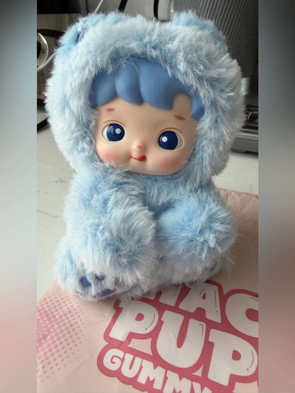 Hacipupu Gummy Bear blueberry plush pendant